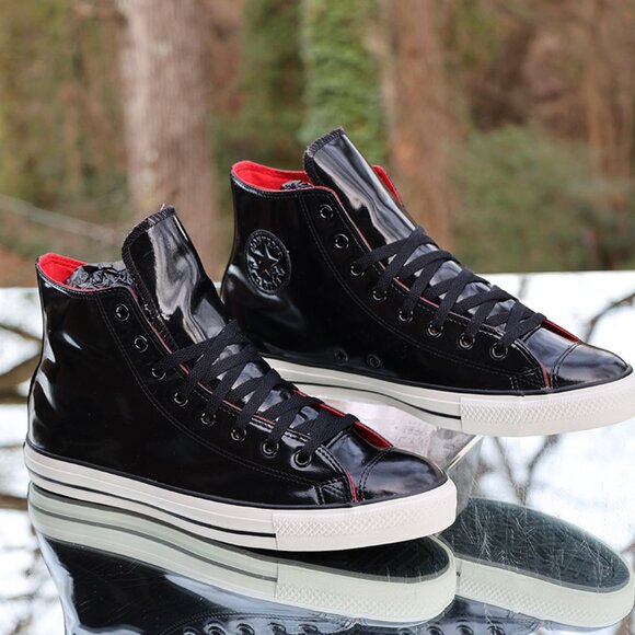 Converse Chuck Taylor All Star Hi Black Patent 2004 - Picture 8 of 14